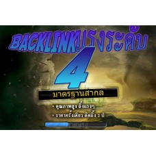 แพคเกจ Backlink ระดับ 4 - เว็บที่ E476