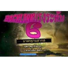 แพคเกจ Backlink ระดับ 6 - เว็บที่ E622